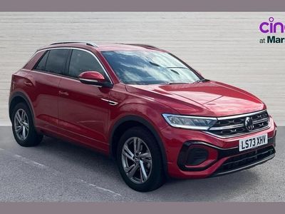 Red Used 2023 VW T-Roc R-line SUV | £25,350 (Fair price)