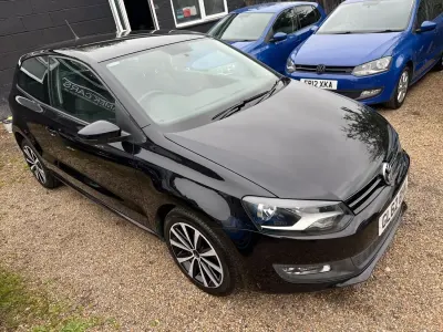 Used VW Polo Match 60 HP (44 kW) 2012 Black Hatchback