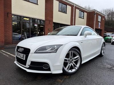 Used Audi TT S-Line 180 HP (132 kW) 2014 White Coupe