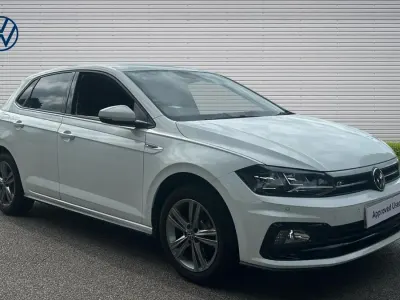 Used VW Polo R-line 110 HP (80 kW) 2021 White Hatchback