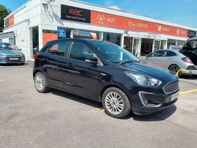 Used Ford Ka Plus Zetec 85 HP (62 kW) 2019 Black Hatchback