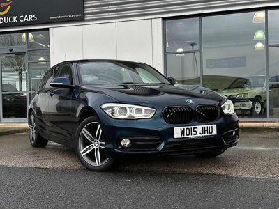 Used BMW 116 Sport Line 2015 Blue Hatchback