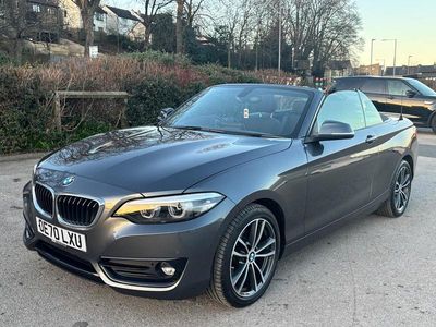 Used BMW 220 Sport Line 184 HP (135 kW) 2020 Grey Cabriolet