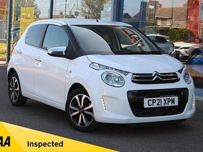 Usado Citroën C1 Shine 72 HP (52 kW) 2021 Branco Citadino