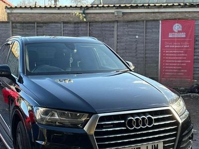 Black Used 2017 Audi Q7 S-Line SUV | £17,500