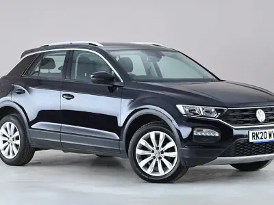 Used VW T-Roc SE 150 HP (110 kW) 2020 Black SUV