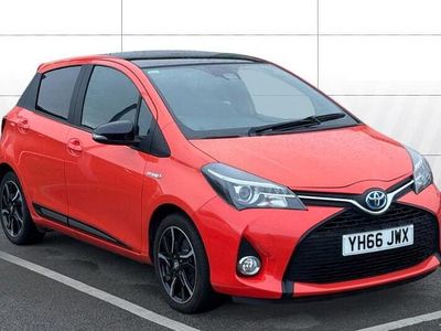 Orange Used 2016 Toyota Yaris Hybrid Edition Hatchback | £11,227 (A bit pricey)