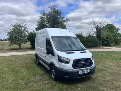 Used Ford Transit 130 HP (95 kW) 2019 White Van