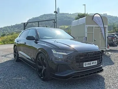Used Audi Q8 S-Line 280 HP (205 kW) 2018 Black SUV