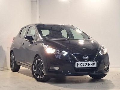 Used Nissan Micra Acenta 92 HP (67 kW) 2022 Black Hatchback