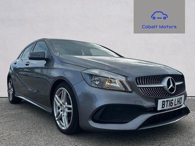 Used Mercedes A200 AMG line 136 HP (100 kW) 2016 Grey Hatchback
