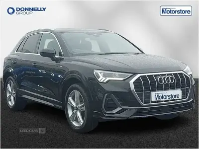 Begagnad Audi Q3 S-Line 150 HK (110 kW) 2021 Svart SUV