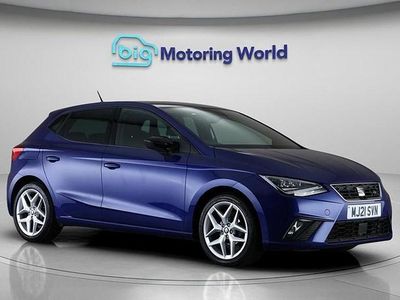 Used Seat Ibiza FR 95 HP (69 kW) 2021 Blue Hatchback