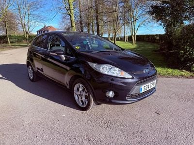 Used Ford Fiesta Zetec 2011 Black Hatchback