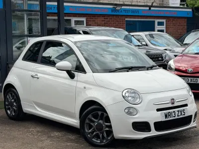 Used Fiat 500 S 69 HP (50 kW) 2013 White Hatchback