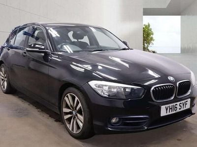 Used BMW 118 Sport Line 136 HP (100 kW) 2015 Black Hatchback