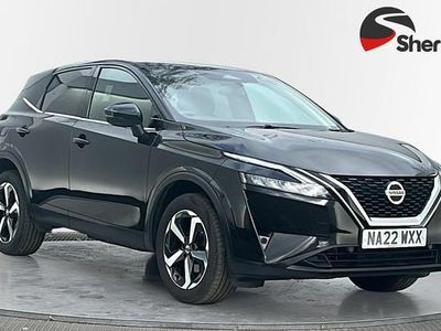 Used Nissan Qashqai N-Connecta 158 HP (116 kW) 2022 Black SUV