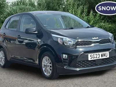 Used Kia Picanto 67 HP (49 kW) 2023 Midnight black Hatchback