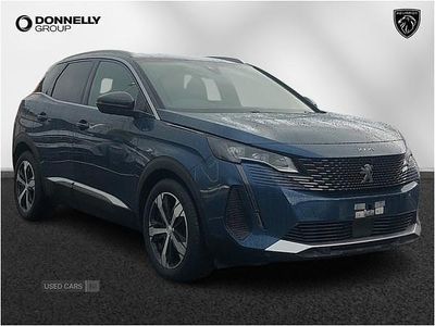 Blue Used 2021 Peugeot 3008 Premium SUV | £20,495 (Expensive)