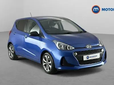 Used Hyundai i10 67 HP (49 kW) 2019 Blue Hatchback