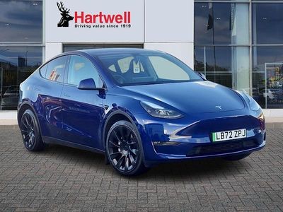 Blue Used 2022 Tesla Model Y Long Range AWD SUV | £25,699 (Fair price)