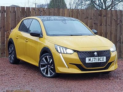 Used Peugeot 208 GTi 100 HP (73 kW) 2022 Yellow Hatchback