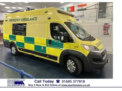 Used Fiat Ducato 180 HP (132 kW) 2016 Yellow Van