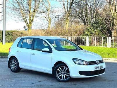 White Used 2010 VW Golf VI SE Hatchback | £2,490 (Fair price)