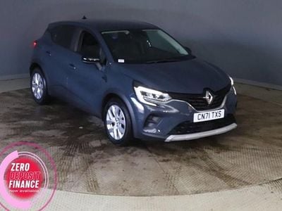 Used Renault Captur Iconic 90 HP (66 kW) 2021 Blue SUV