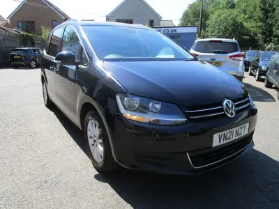 Used VW Sharan SE 150 HP (110 kW) 2021 Black MPV