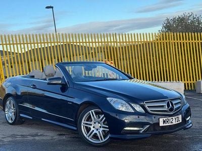 Blue Used 2012 Mercedes E350 Cabriolet | £6,494 (Fair price)