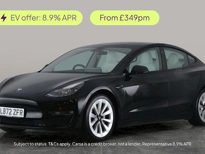 Black Used 2022 Tesla Model 3 Long Range AWD Sedan | £19,354 (Fair price)