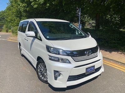 Pearl white Used 2014 Toyota Alphard Edition MPV | £19,999 (Expensive)