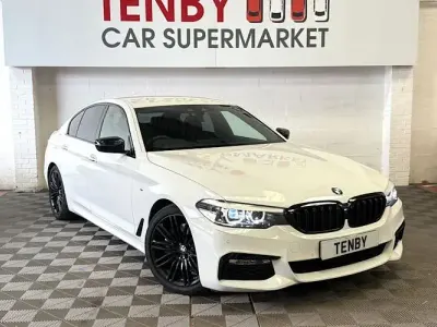 Used BMW 530 M Sport 265 HP (194 kW) 2017 White Sedan