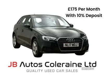 Used Audi A3 2017 Black Hatchback