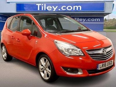 Used Vauxhall Meriva 120 HP (88 kW) 2016 Red MPV