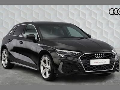 Used Audi A3 S-Line 110 HP (80 kW) 2024 Black Hatchback