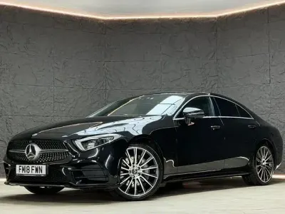 Used Mercedes CLS400 AMG Line Premium Plus 2018 Black Coupe