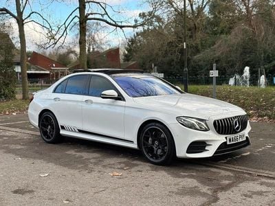 White Used 2016 Mercedes E220 AMG Line Premium Sedan | £15,995 (Expensive)