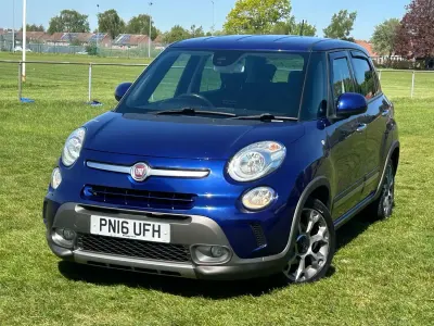 Używany Fiat 500L Trekking 2016 Niebieski Minivan
