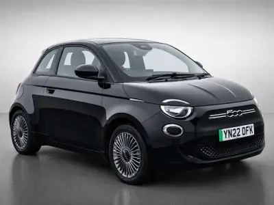 Used Fiat 500e Icon 86 kW (118 HP) 2022 Black Hatchback