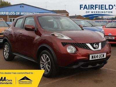 Red Used 2014 Nissan Juke Tekna SUV | £9,495 (Fair price)