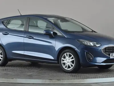 Second-hand Ford Fiesta Trend 100 CP (73 kW) 2023 Albastru Hatchback