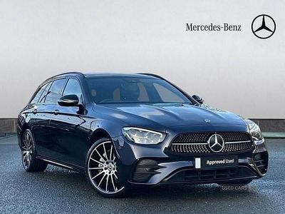 Blue Used 2022 Mercedes E200 AMG line Estate | £32,995 (Expensive)