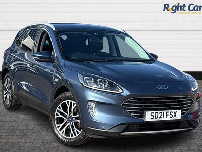 Used Ford Kuga Titanium 150 HP (110 kW) 2021 Blue SUV