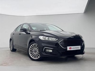 Black Used 2021 Ford Mondeo Titanium Sedan | £15,149 (Fair price)