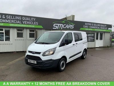 Used Ford Transit Custom 104 HP (76 kW) 2017 White Van