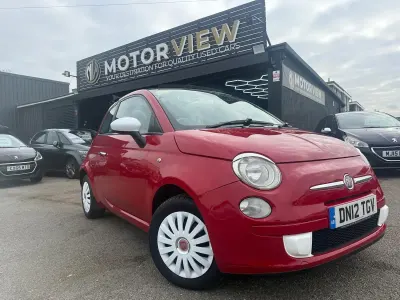 Used Fiat 500 Pop 2012 Red Cabriolet