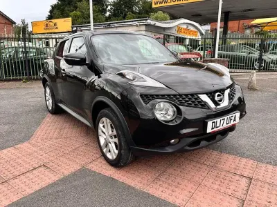 Used Nissan Juke N-Connecta 115 HP (84 kW) 2017 Black SUV