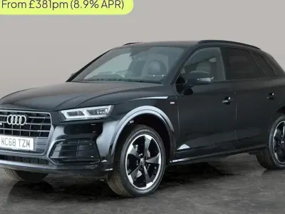 Used Audi Q5 Black Edition 190 HP (139 kW) 2019 Black SUV